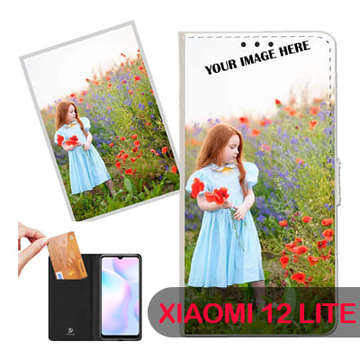 Cover Personalizzata a Libro Xiaomi 12 Lite