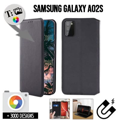 Cover Personalizzata a Libro Samsung Galaxy A02s