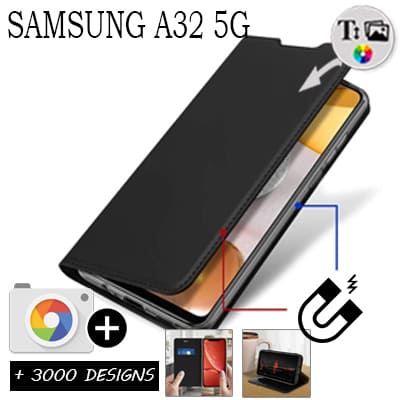 Cover Personalizzata a Libro Samsung Galaxy A32 5g