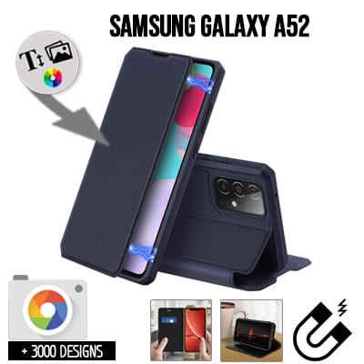Cover Personalizzata a Libro Samsung Galaxy A52 4G / 5G