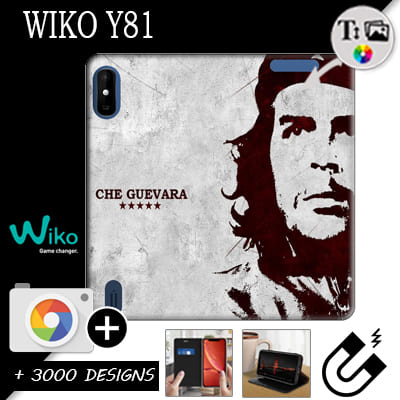 Cover Personalizzata a Libro Wiko Y81