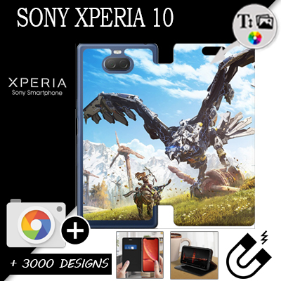 Cover Personalizzata a Libro Sony Xperia 10
