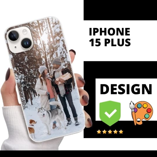 Cover Iphone 15 Plus rigida  personalizzata