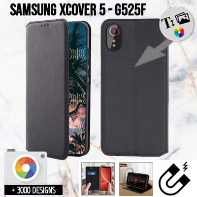 Cover Personalizzata a Libro Samsung Galaxy XCover 5