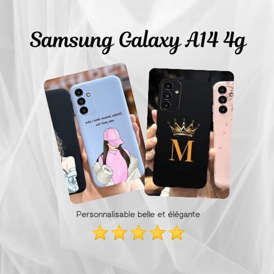Cover Samsung Galaxy A14 rigida  personalizzata