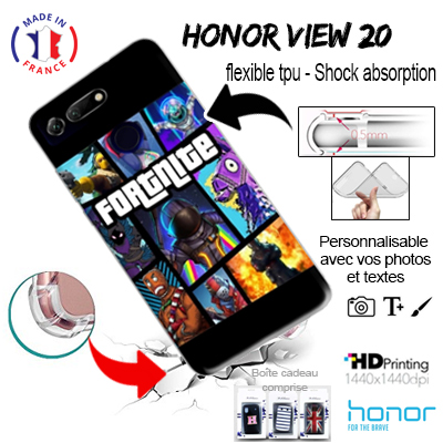 Coque Honor View 20 Personnalisée souple