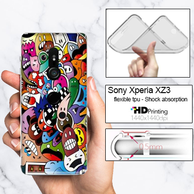 Coque Sony Xperia XZ3 Personnalisée souple