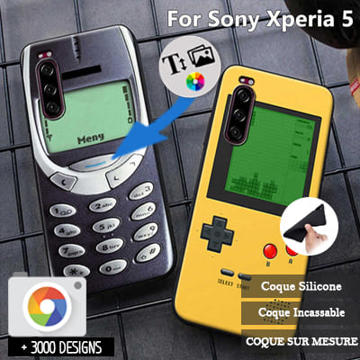 custodia silicone Sony Xperia 5