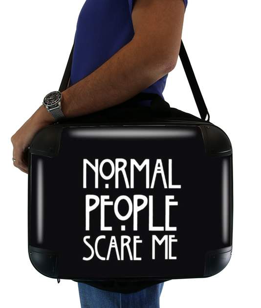 sacoche ordinateur American Horror Story Normal people scares me
