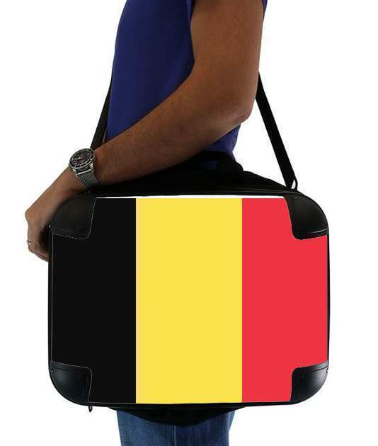 sacoche ordinateur Belgium Flag