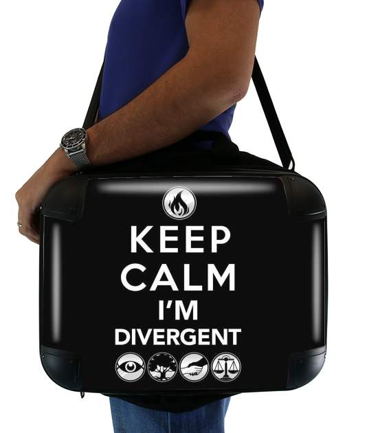 sacoche ordinateur Keep Calm Divergent Faction
