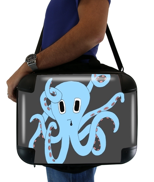 borsa octopus Blue cartoon 
