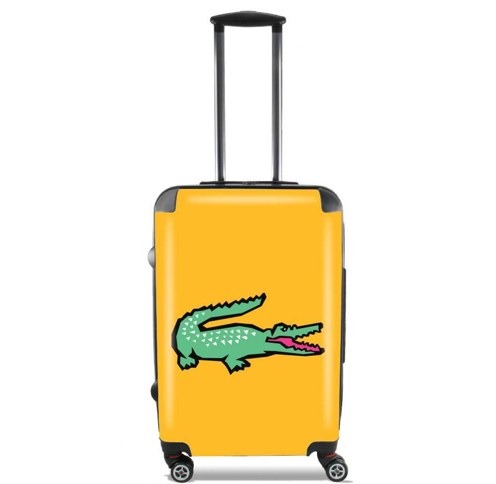 valise alligator crocodile lacoste