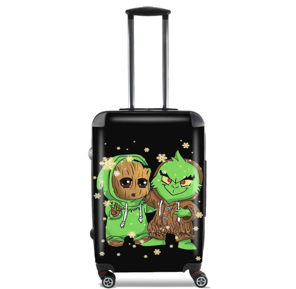 Valigia Baby Groot and Grinch Christmas 