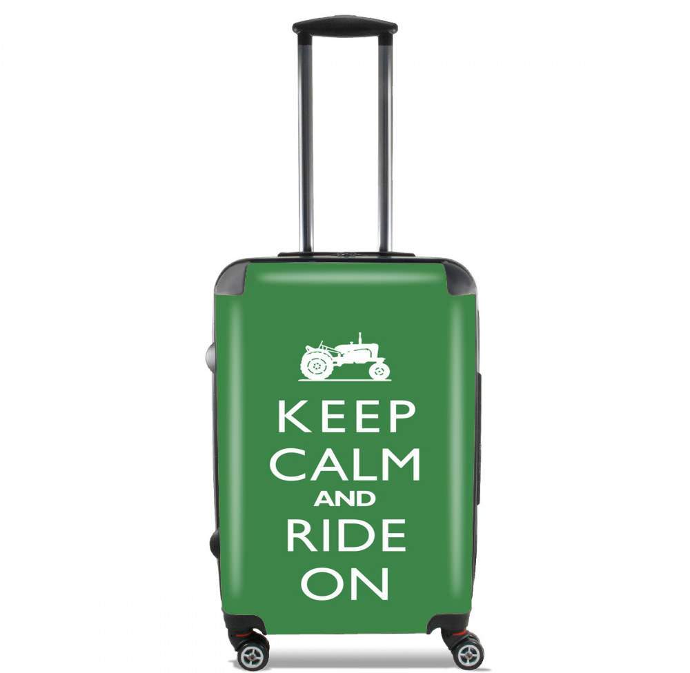 Valigia Keep Calm And ride on Tractor 