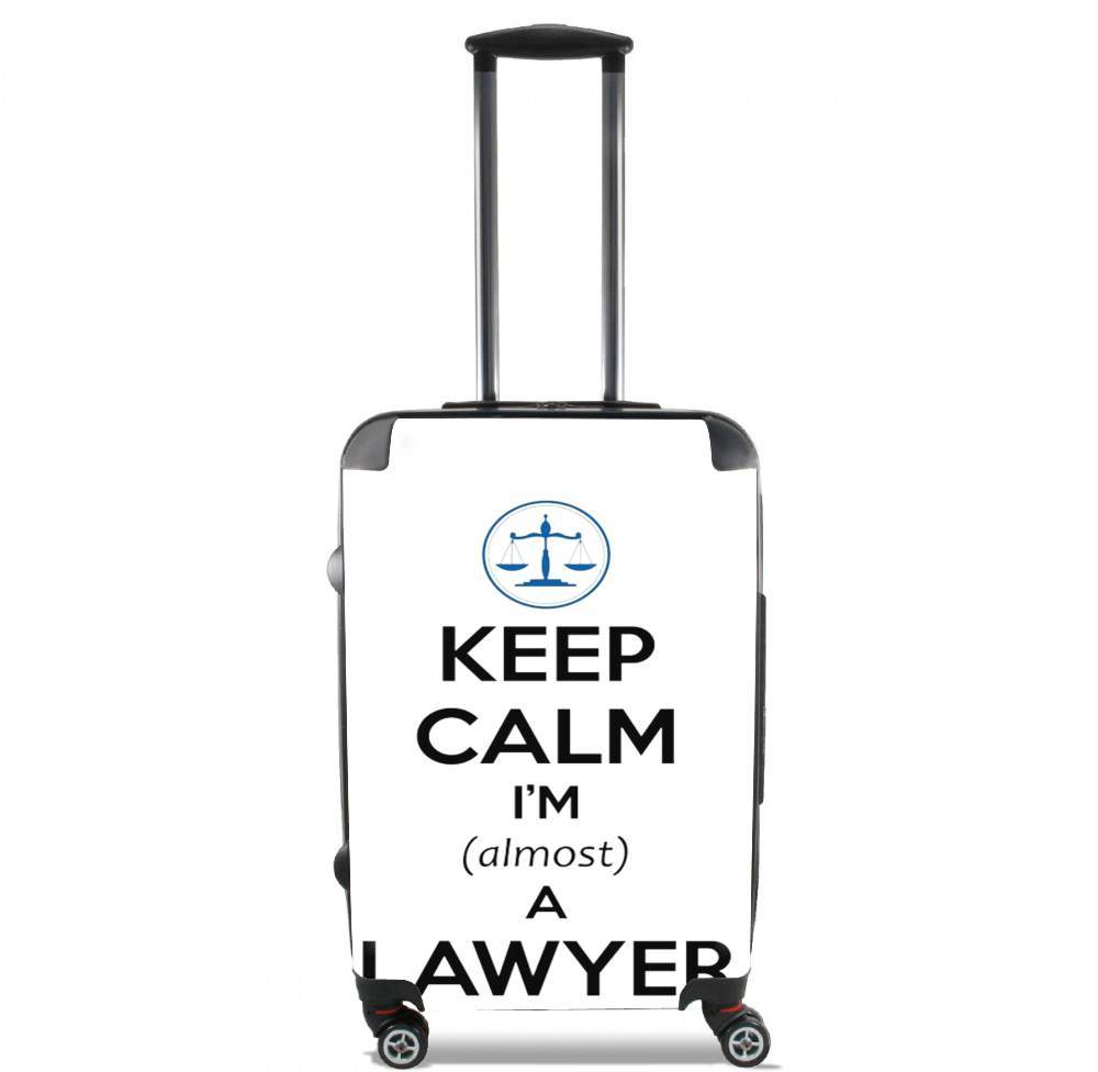 Valigia Keep calm i am almost a lawyer 