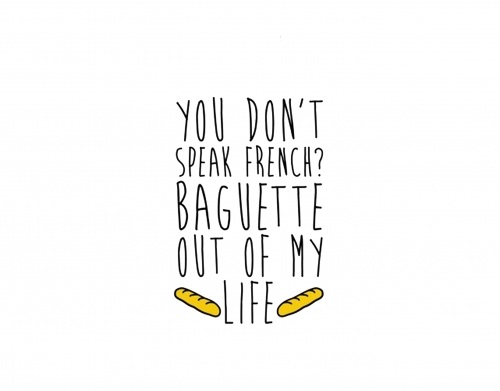 coque Baguette out of my life
