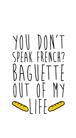 coque Baguette out of my life