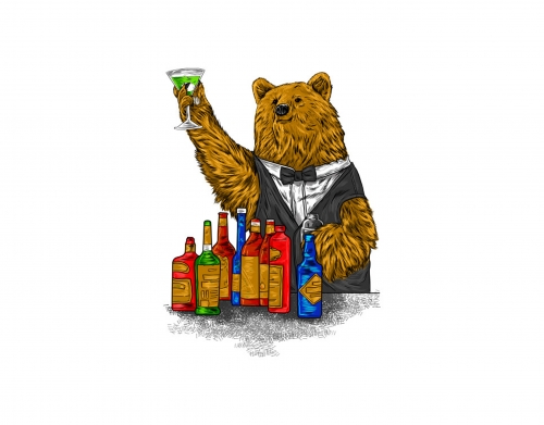 coque Bartender Bear
