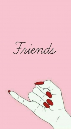 coque BFF Best Friends Pink Friends Side