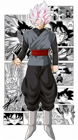 coque Black Goku Scan Art