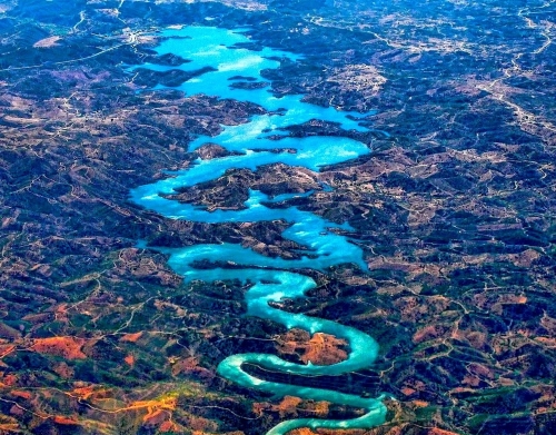 coque Blue dragon river portugal