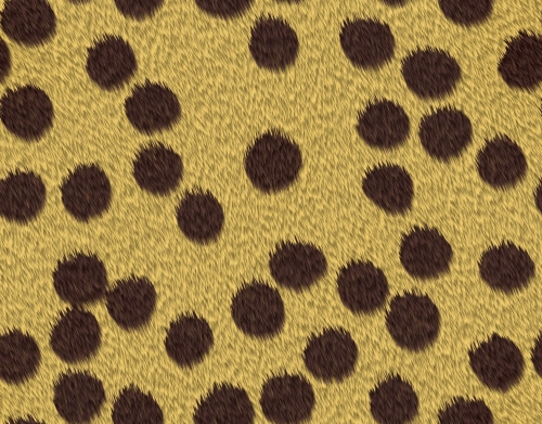 coque Cheetah Fur