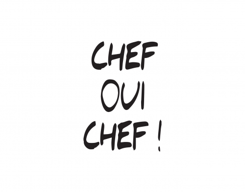 coque Chef Oui Chef humour