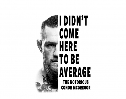 coque Conor Mcgreegor Dont be average