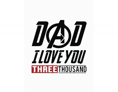 coque Dad i love you three thousand Avengers Endgame