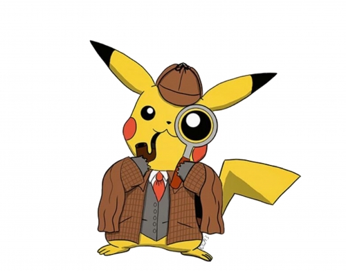 coque Detective Pikachu x Sherlock
