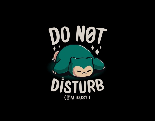 coque Do not disturb im busy