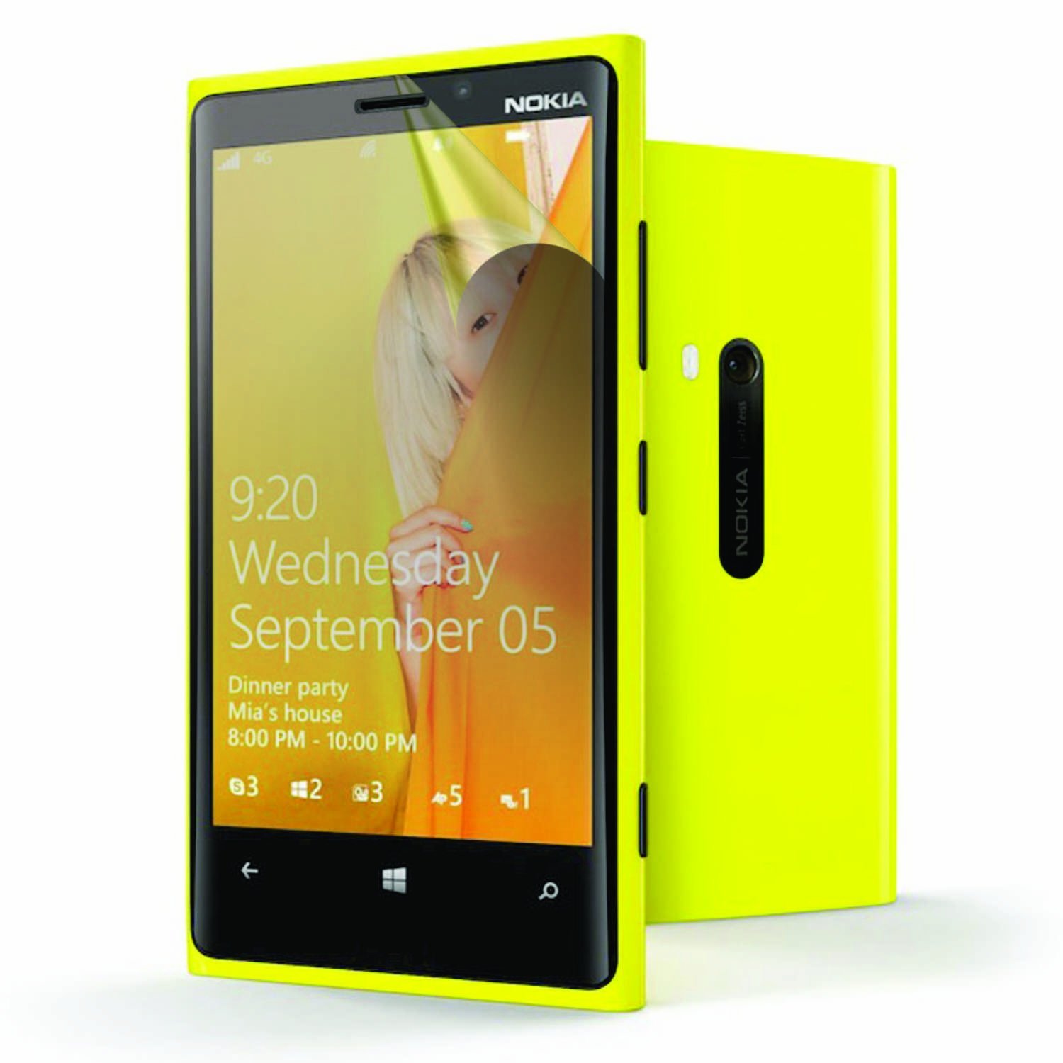acheter Pack de 2 films de protections Nokia Lumia 920