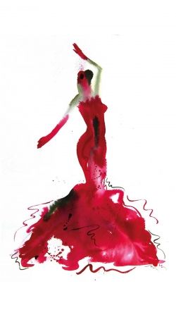 coque Flamenco Danseuse