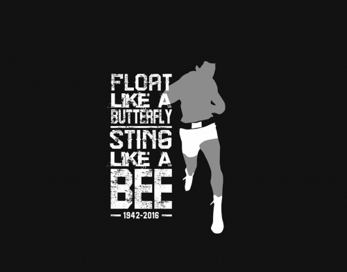 coque Float like a butterfly Sting like a bee