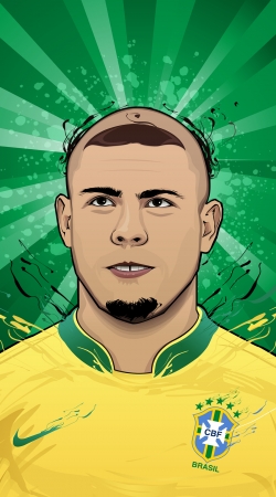 coque Football Legends: Ronaldo R9 Brasil 
