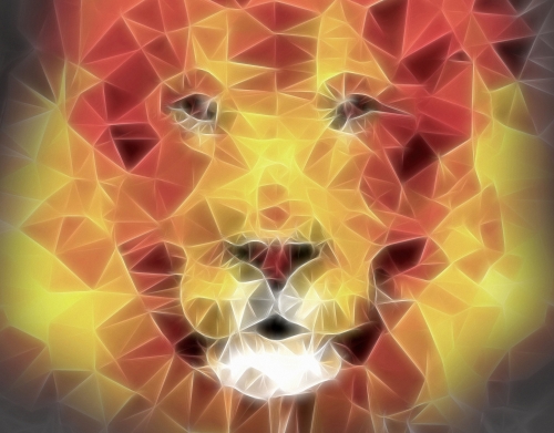 coque fractal lion