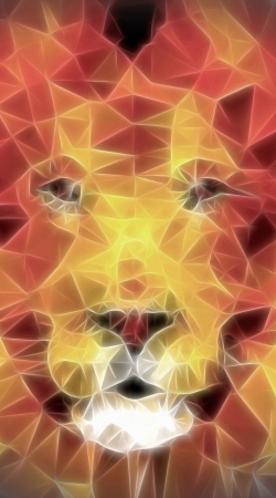 coque fractal lion