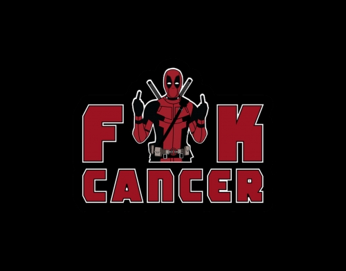 coque Fuck Cancer With Deadpool
