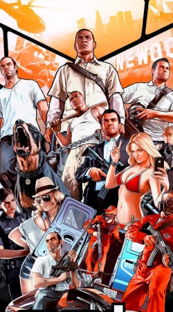 coque Grand Theft Auto V Fan Art
