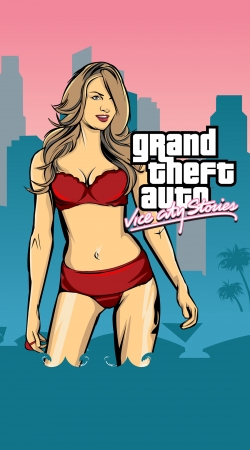 coque GTA collection: Bikini Girl Miami Beach
