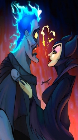 coque Hades x Maleficent