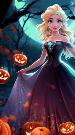 coque Halloween Princess V1