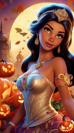 coque Halloween Princess V2