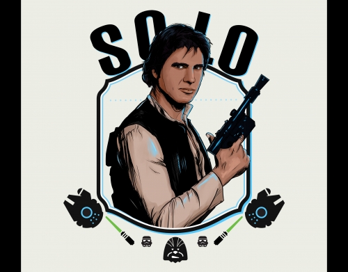 coque Han Solo from Star Wars 
