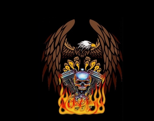 coque Harley Davidson Skull Engine