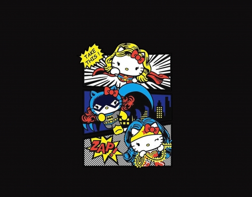 coque Hello Kitty X Heroes