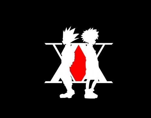coque Hunter x Hunter Logo with Killua and Gon