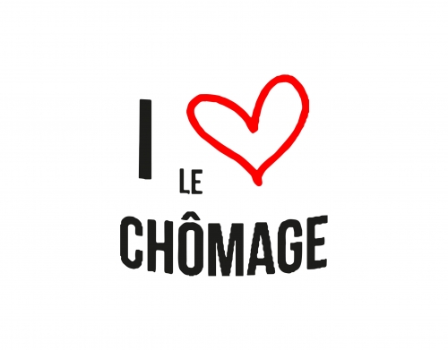 coque I love chomage
