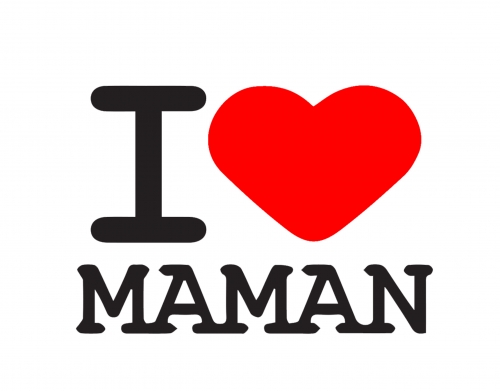coque I love Maman